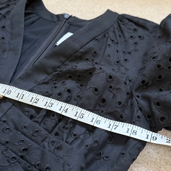 ACLER “Amelia” eyelet linen blend mini dress - Picture 6 of 10